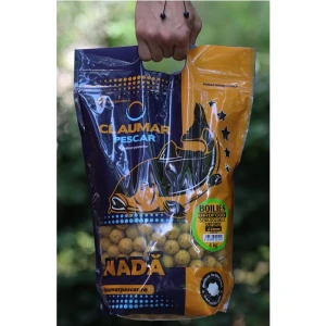 Boilies Claumar Birdfood Semi-Solubile Usturoi 24mm 4 kg