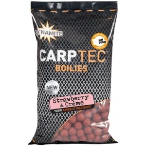 Boilies Dynamite Baits CarpTec Strawberry & Creme, 15mm, 1.8kg Boilies Dynamite Baits CarpTec Strawberry & Creme, 15mm, 1.8kg