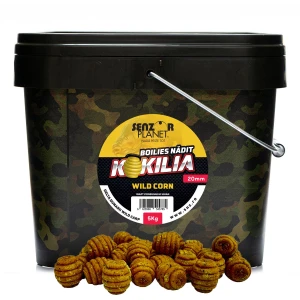 Boilies SENZOR Kokilia Pentru Nadit, Wild Corn, 20mm, 5kg
