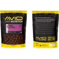 Boilies Tare AVID Carp Nutrition, Crab & Plum, 15mm, 1kg