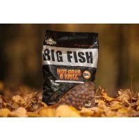 Boilies Tare DYNAMITE BAITS, Hot Crab & Krill, 15mm, 1kg