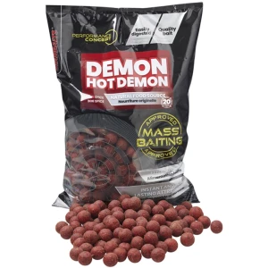 Boilies Tare STARBAITS Mass Baiting, Hot Demon, 24mm, 3kg