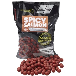 Boilies Tare STARBAITS Mass Baiting, Spicy Salmon, 20mm, 3kg