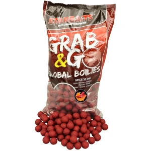 Boilies Tare STARBATIS Global Grab And Go, Spice, 14mm, 2.5kg