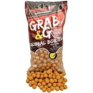 Boilies Tare STARBATIS Global Grab And Go, Sweet Corn, 20mm, 2.5kg