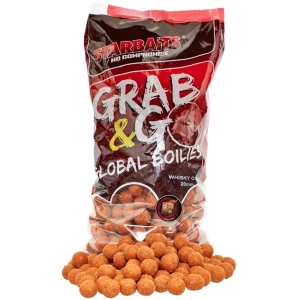 Boilies Tare STARBATIS Global Grab And Go,Whisky Cola, 20mm, 2.5kg