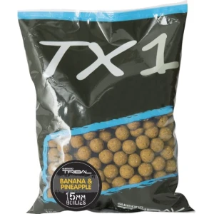 Boilies Tare de Nadit SHIMANO TX1 Banana & Ananas, 20mm, 5kg