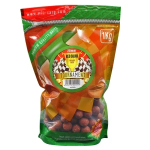 BOILIES FIERT WLC RED SQUID TOURNAMENT  1KG  20 MM BOILIES FIERT WLC RED SQUID TOURNAMENT  1KG  20 MM