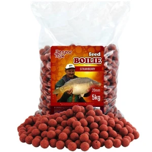 Boilies Benzar Mix Feed Capsuni 16mm 5kg Boilies Benzar Mix Feed Capsuni 16mm 5kg