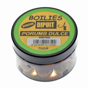 Boilies Claumar Birdfood De Carlig Dipuit Porumb Dulce 70gr Boilies Claumar Birdfood De Carlig Dipuit Porumb Dulce 70gr