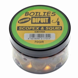 Boilies Claumar Birdfood De Carlig Dipuit Scopex & Squid 70gr