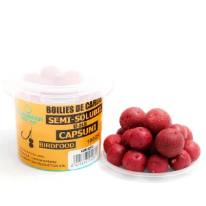 Boilies Claumar Birdfood De Carlig Semi-Solubil Capsuni 100gr Boilies Claumar Birdfood De Carlig Semi-Solubil Capsuni 100gr