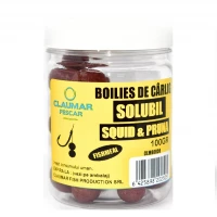 Boilies Claumar Fishmeal De Carlig Solubile Squid Pruna 100gr