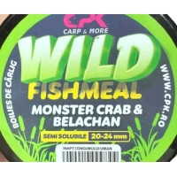 Boilies De Carlig CPK Wild Carp Fishmeal Semisolubil, Monster Crab-Belachan, 20-24mm, 170g