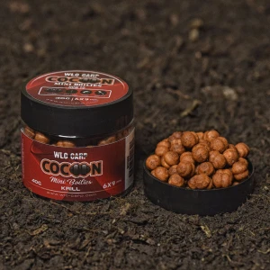 Boilies WLC Cocoon Mini Boilies, Krill, 6mm, 40g Boilies WLC Cocoon Mini Boilies, Krill, 6mm, 40g