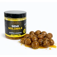 Boilies De Carlig Bucovina Semisolubile, Scopex & Banana, 18mm, 150g