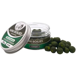 Mini Boilies C&B Semisolubil, Canepa, Verde, 12mm, 60g Mini Boilies C&B Semisolubil, Canepa, Verde, 12mm, 60g