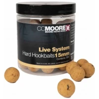 Boilies CC Moore Live System Hard Hookbaits, 15mm, 50buc/cutie Boilies CC Moore Live System Hard Hookbaits, 15mm, 50buc/cutie