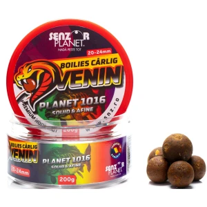 Boilies Carlig SENZOR Venin, Planet 1016, 20-24mm, 200g Boilies Carlig SENZOR Venin, Planet 1016, 20-24mm, 200g