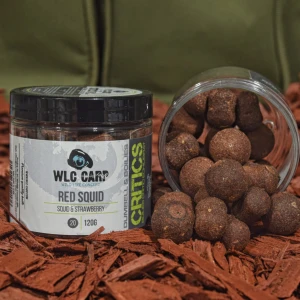 Boilies Carlig WLC Carp Critics, Red Squid, 20mm, 120g