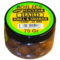 Boilies Claumar Fishmeal Nuclear Hard Krill Ananas 70 Gr 16-20 Mm