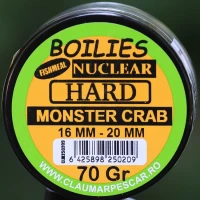 Boilies Claumar Fishmeal Nuclear Hard Monster Crab 70 GR 16-20 MM