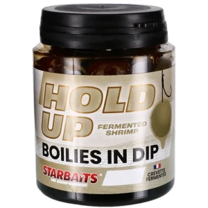 Boilies STARBAITS In Dip Hold Up Fermented Shrimp, 24mm, 150g