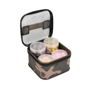 Borseta Fox Aquos Camo Bait Storage Medium Plus 17cm x 17cm x 13cm Borseta Fox Aquos Camo Bait Storage Medium Plus 17cm x 17cm x 13cm