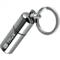 Bricheta Breloc True Utility Firestash, Chrome Plated Zinc Bricheta Breloc True Utility Firestash, Chrome Plated Zinc