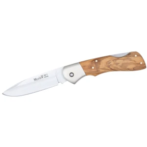 Briceag MUELA 80mm Lockback Blade, Olice Wood Scales, Nickel Silver Boster