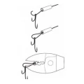 BRIDA  MUSTAD SINGLE 1.2MM 50BUC/PL  BRIDA  MUSTAD SINGLE 1.2MM 50BUC/PL
