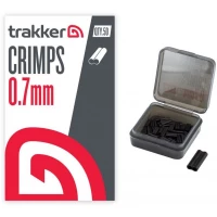 Bride Duble Trakker Crimps, 0.7mm, 50buc/plic