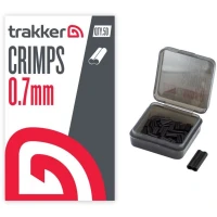 Bride Duble Trakker Crimps, 0.7mm, 50buc/plic Bride Duble Trakker Crimps, 0.7mm, 50buc/plic