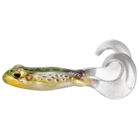 Broasca Live Target Freestyle Frog, Emerald / Brown, 9cm, 2buc/pac Broasca Live Target Freestyle Frog, Emerald / Brown, 9cm, 2buc/pac