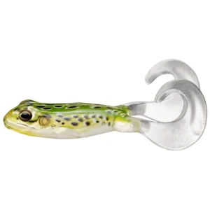Broasca Live Target Freestyle Frog, Green / Yellow, 9cm, 2buc/pac Broasca Live Target Freestyle Frog, Green / Yellow, 9cm, 2buc/pac