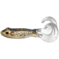 Broasca Live Target Freestyle Frog, Pearlescent / Brown, 7.5cm, 2buc/pac Broasca Live Target Freestyle Frog, Pearlescent / Brown, 7.5cm, 2buc/pac