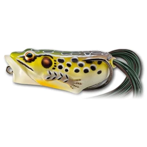 Broasca Live Target Hollow Body Frog Popper, Emerald / Brown, 5.5cm, 11g