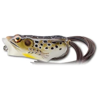 Broasca Live Target Hollow Body Frog Popper,  Tan / Brown, 5.5cm, 11g Broasca Live Target Hollow Body Frog Popper,  Tan / Brown, 5.5cm, 11g