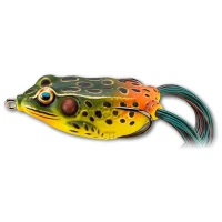 Broasca Live Target Hollow Body Frog Walking Bait, Emerald / Red, 4.5cm, 7g