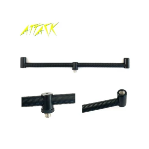  Buzz Bar Attack Aluminiu Negru 2 psoturi 30cm