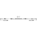 Cablu Comanda Motor ULTRAFLEX C2, 6ft, 1.83m