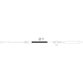 Cablu de Comanda Motor ULTRAFLEX C36 Gen II, 22ft/6.71m