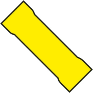 Conectori Cablu ALLROUNDMARIN KaBelverBinder Yellow Pkg Zu Red, 100buc/pac