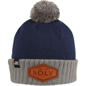 Caciula Abu Garia Solv Beany, Navy Blue With Beige Caciula Abu Garia Solv Beany, Navy Blue With Beige