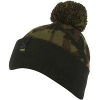 Caciula Avid Bobble Hat, Black-Camo