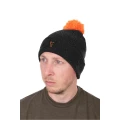 Caciula FOX Collection Bobble Hat - Black/Orange, Marime Universala Caciula FOX Collection Bobble Hat - Black/Orange, Marime Universala