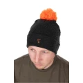 Caciula FOX Collection Bobble Hat - Black/Orange, Marime Universala Caciula FOX Collection Bobble Hat - Black/Orange, Marime Universala