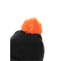 Caciula FOX Collection Bobble Hat - Black/Orange, Marime Universala Caciula FOX Collection Bobble Hat - Black/Orange, Marime Universala