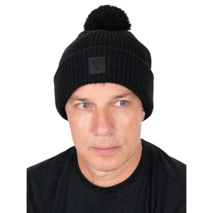 Caciula FOX HD Bobble Black, Marime Universala