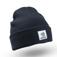 Caciula Nash Make It Happen Badge Beanie Hat Black Caciula Nash Make It Happen Badge Beanie Hat Black